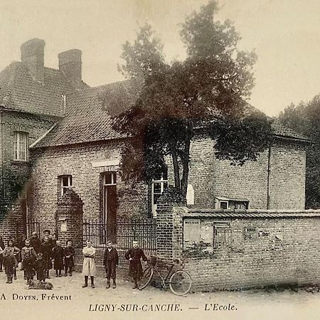 Gite De L'Ancienne Ecole Et Mairie Ligny-sur-Canche 外观 照片